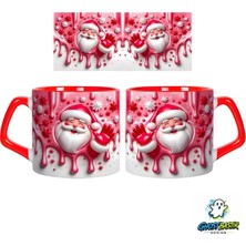 Ghostbastır Design Noel Baba Kupa Bardak | Tek Adet 1136