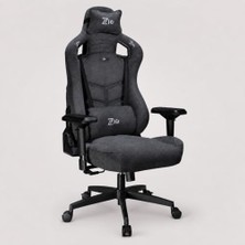 Marmara Avm Gaming Venom Fabric Premium Oyuncu Koltuğu ve Çalışma Sandalyesi, Air Flow Keten Kumaş, Oturak ve Sırtta Visco Sünger, 4d Kolçak, 160° Yatış