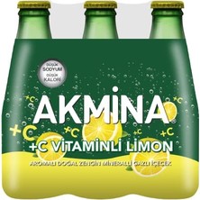Marmara Avm C Vitaminli Limon Aromalı Doğal Maden Suyu (6 x 200 Ml)