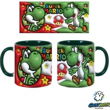 Ghostbastır Design Super Mario Kupa Bardak | Tek Adet K0831
