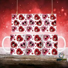Ghostbastır Design Mickey ve Minnie Kupa Bardak | Tek Adet K0781