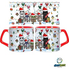 Ghostbastır Design Star Wars Noel | Yılbaşı Kupa Bardak | Tek Adet 1154