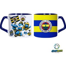 Ghostbastır Design Fenerbahçe Şirinler Kupa Bardak | Tek Adet 1149
