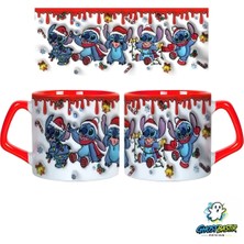 Ghostbastır Design Stitch Noel | Yılbaşı Kupa Bardak | Tek Adet 1156