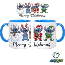 Ghostbastır Design Stitch Noel | Yılbaşı Kupa Bardak | Tek Adet K0824
