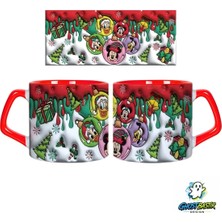 Ghostbastır Design Walt Disney Noel | Yılbaşı Kupa Bardak | Tek Adet 1174