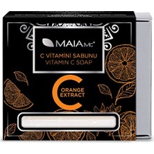 Marmara Avm C Vitamini Sabunu - Tüm Cilt Tipleri Için Vegan Duş Sabunu - Katı Duş Jeli ve Katı Şampuan Olarak Doğal Sabun -Premium Soap Bar (150G)