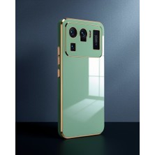 TeknoKapsül Xiaomi Mi 11 Ultra Kılıf Volet Silikon - Açık Yeşil
