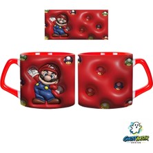 Ghostbastır Design Super Mario Kupa Bardak | Tek Adet 1160