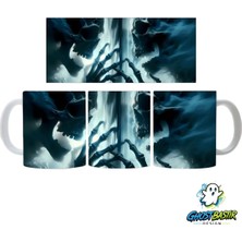 Ghostbastır Design Iskelet Kupa Bardak | Tek Adet K0758