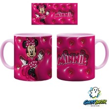 Ghostbastır Design Minnie Mouse Kupa Bardak | Tek Adet K0786