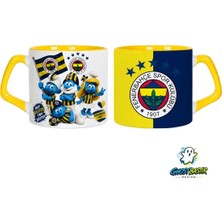 Ghostbastır Design Fenerbahçe Şirinler Kupa Bardak | Tek Adet 1150