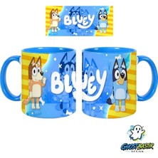Ghostbastır Design Bluey Kupa Bardak | Tek Adet K0725