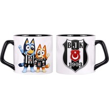 Ghostbastır Design Beşiktaş Bluey Kupa Bardak | Tek Adet 1151