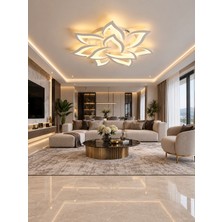 Markatech MS51005-10 Beyaz 10'lu 3 Renk LED Plafonyer Avize