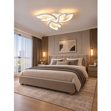 Markatech MS52005-3 Beyaz 3'lü 3 Renk LED Plafonyer Avize
