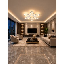 Markatech MS31005-6 Beyaz 6'lı 3 Renk LED Plafonyer Avize