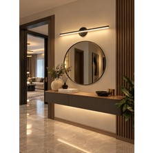Markatech Domino Siyah 60 cm Gün Işığı LED Aplik