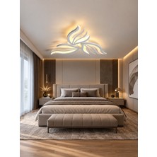 Markatech MS57005-3 Beyaz 3'lü 3 Renk LED Plafonyer Avize