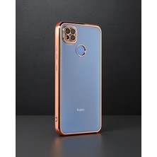 TeknoKapsül Xiaomi Redmi 9c Kılıf Razer Lensli Silikon - Gold