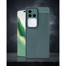 TeknoKapsül Vivo V30 5g Kılıf Auto Focus Kapak - Koyu Yeşil