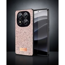 TeknoKapsül Onegif Xiaomi Redmi Note 14 Pro 5g Bright Simli Kapak - Pembe