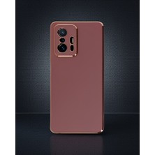 TeknoKapsül Xiaomi Mi 11T Pro Kılıf Volet Silikon - Kırmızı