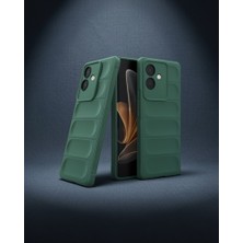 TeknoKapsül Oppo A3 Kılıf Optimum Silikon - Koyu Yeşil