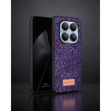 TeknoKapsül Onegif Xiaomi Redmi Note 15 4g Bright Simli Kapak - Derin Mor