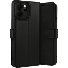 Oppo Reno 14F Trend S Plus Kapaklı Kılıf - Siyah