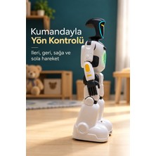 Basel Maison Işıklı Robot Oyuncak Renkli Yüz ve Göğüs Aydınlatmalı - Lisinya