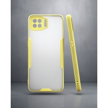 TeknoKapsül Oppo A73 Kılıf Platin Silikon - Sarı