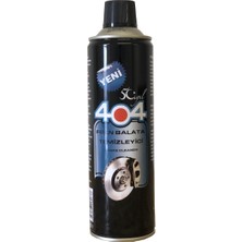 404 Fren Balata Temizleme Spreyi 500 ml 30'lu Paket Çok Amaçlı Kullanım İçin Etkili Temizlik