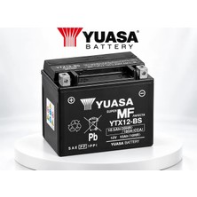 Yuasa 12V 10 Ah Motosiklet Aküsü (YT12B)
