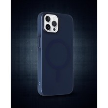 TeknoKapsül Joko Apple Iphone 15 Pro Max Tuna Pc Slim Magsafe Kapak - Lacivert