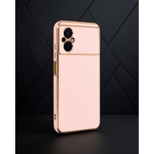 TeknoKapsül Xiaomi Poco M5 Kılıf Volet Silikon - Pembe