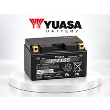 Yuasa 12V 8.6 Ah Motosiklet Aküsü (YTZ10S)