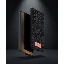 TeknoKapsül Onegif Samsung Galaxy A17 5g Bright Simli Kapak - Siyah