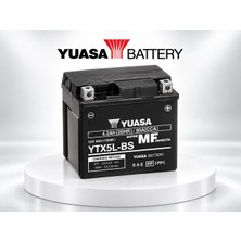 Yuasa 12V 4 Ah Motosiklet Aküsü (Dik) (YTX5L)