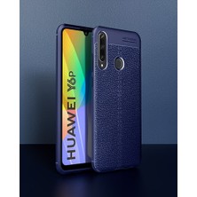 TeknoKapsül Huawei Y6P Kılıf Auto Focus Kapak - Lacivert