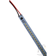 Hazar Led 220 Volt 4014 Alüminyum Çubuk LED Dim Edilebilir Bar LED Gün Işığı 3000-3200K 50CM