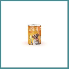 Sapphere Kümes Hayvanlı Yetişkin Köpek Konservesi 24 Adet 400 gr Mac