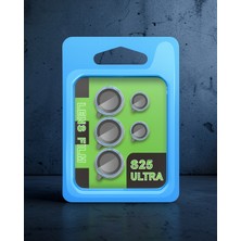 Soontech Samsung Galaxy S25 Ultra Raze Metal Kamera Lens - Mavi