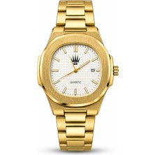 Watch of Royal Wolf Gold White Kol Saati