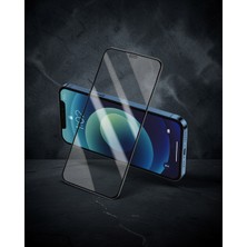 Soontech Apple Iphone 7 Plus 3D Antistatik Cam Ekran Koruyucu - Siyah