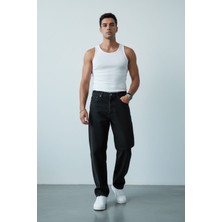 Oray Store Erkek Loose Fit Wide Leg Geniş Kesim Kot Pantolon