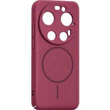 Xiaomi Mi 17 Ultra Mika Pc Magsafe Kapak - Bordo