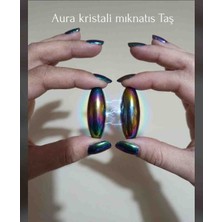 Best Bioenerji Taş Terapi Aura Kristali Büyük Boy  Mıknatısları