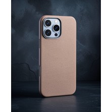 TeknoKapsül Joko Apple Iphone 16 Pro Max Wonder Deri Magsafe Kapak - Bronz