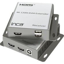 Vira Inca IEX-120 HDMI 4K 120M Kvm Network Extender